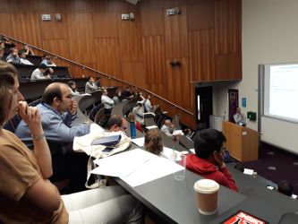 Agnès et Athanasios à Spheric 2018